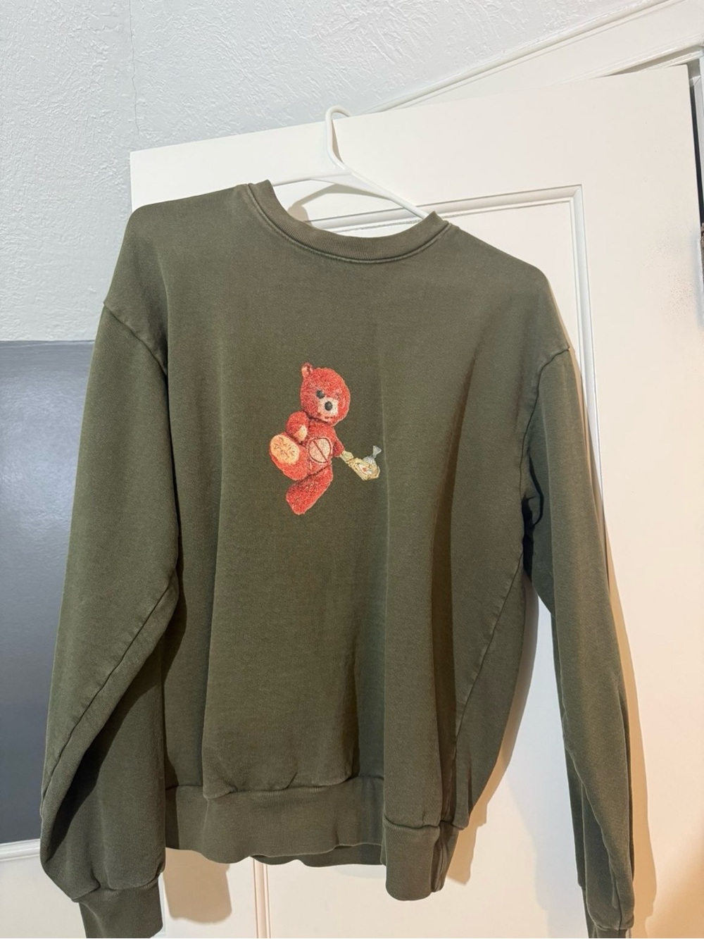 Travis Scott Astro World Tour Skipping Bear Crewneck